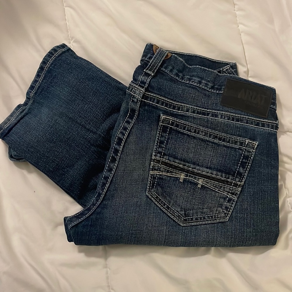 Arias M7 Slim Fit Straight Leg Jeans 34/32